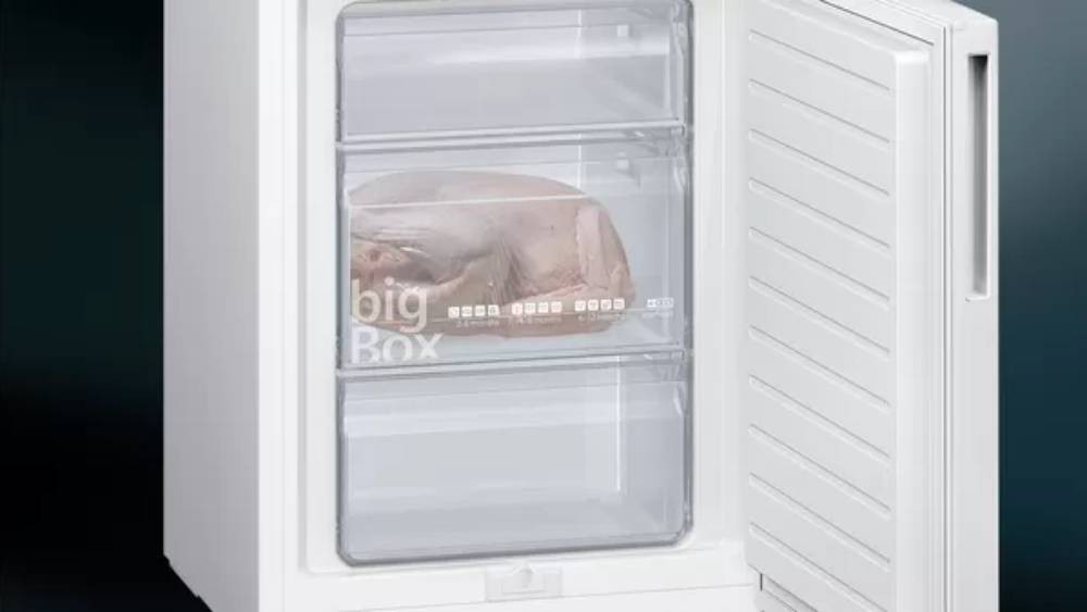 SIEMENS Réfrigérateur congélateur bas IQ300 LowFrost 214L Blanc - KG36VVWEA