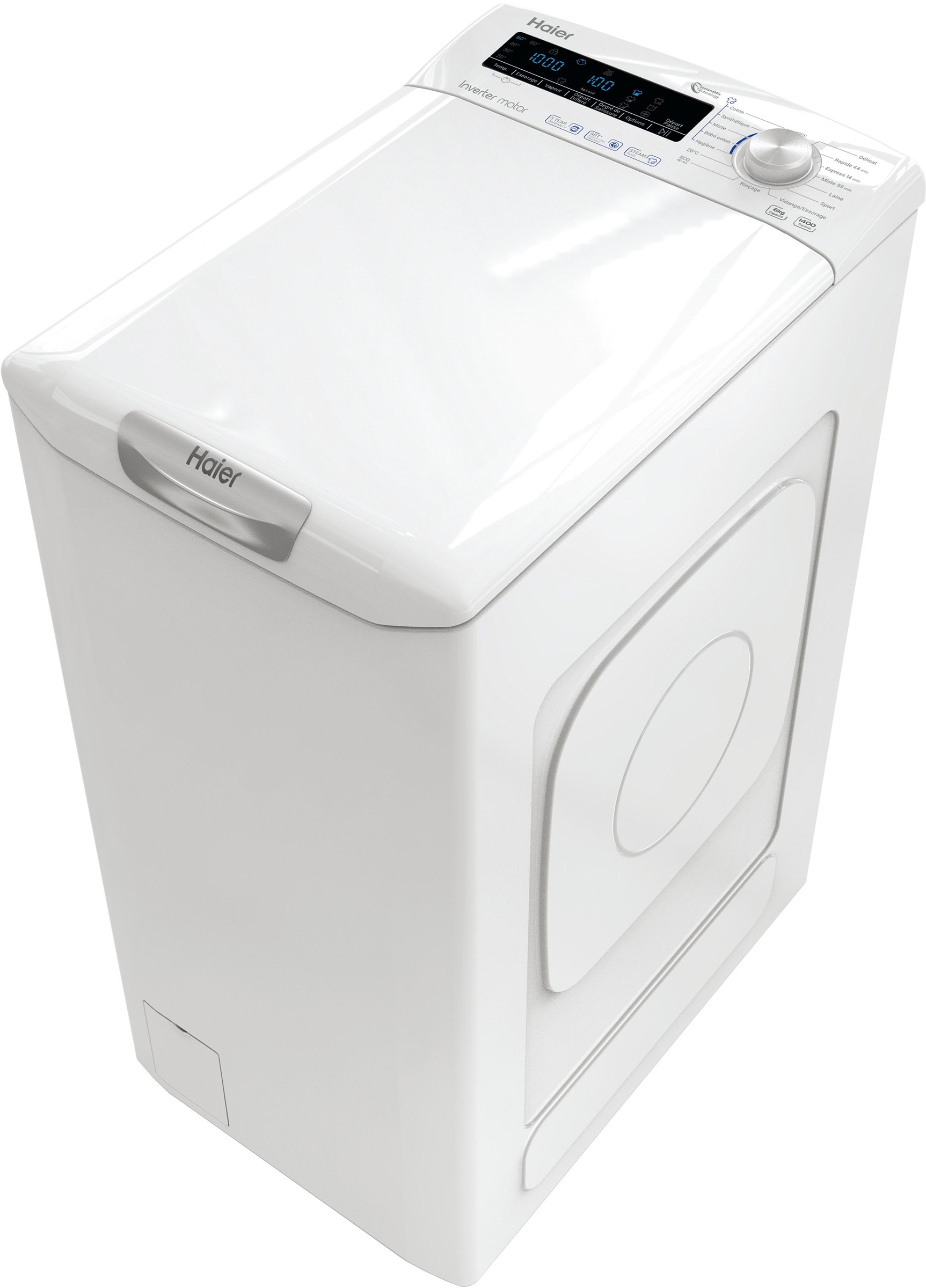 Lave linge Top HAIER 6kg RTXSGP46TMSCE-47
