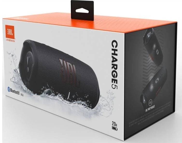 Enceinte bluetooth JBL Charge 5 Noir - JBLCHARGE5BLK