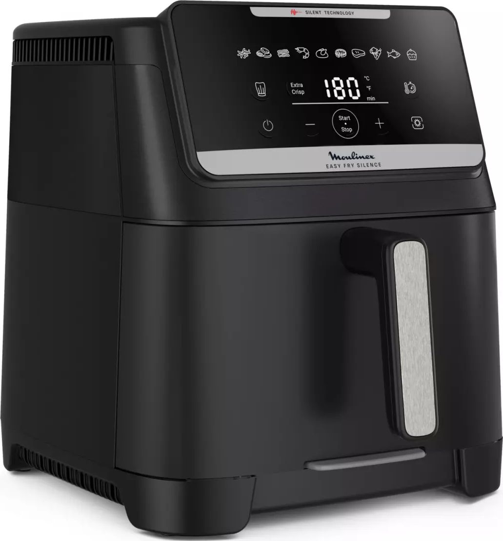 Friteuse à air chaud MOULINEX AirFryer 7L 1800W Couvercle transparent EZ8428F0