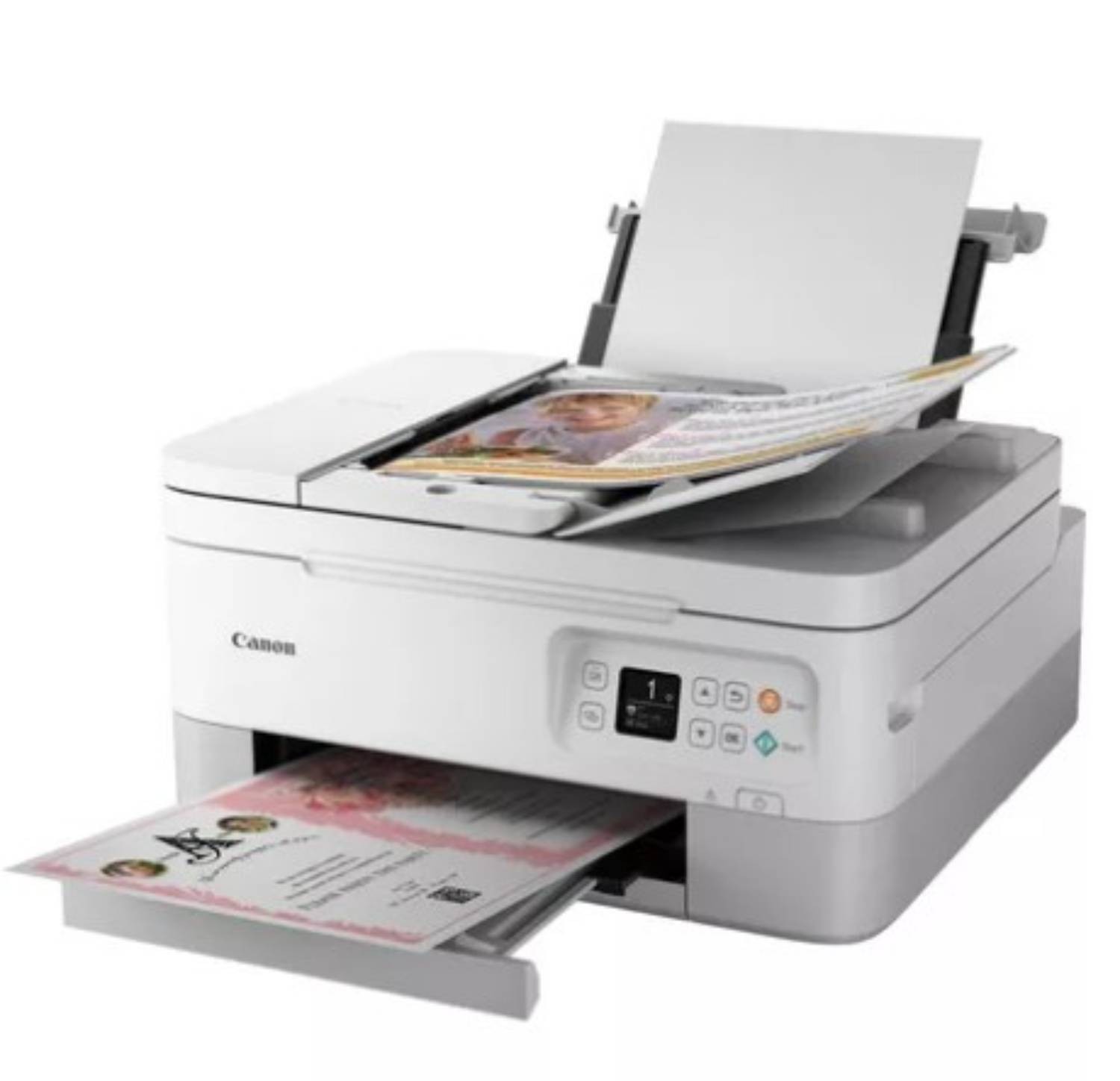 Imprimante multifonction jet d'encre CANON Pixma TS7451A Blanche - PIXMA-TS7451A