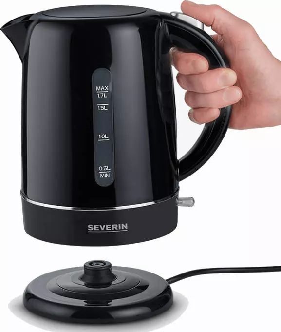 Bouilloire SEVERIN 1,7L 2200W Noir - WK4322