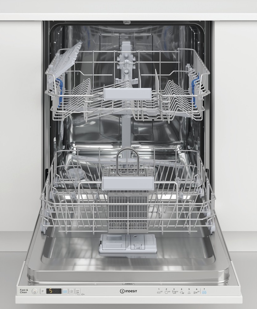 Lave vaisselle tout integrable 60 cm INDESIT Fast & Clean 28' 46dB 13 couverts - DIC3B+16A Lave vaisselle tout integrable 60 cm INDESIT Fast & Clean 28' 46dB 13 couverts - DIC3B+16A