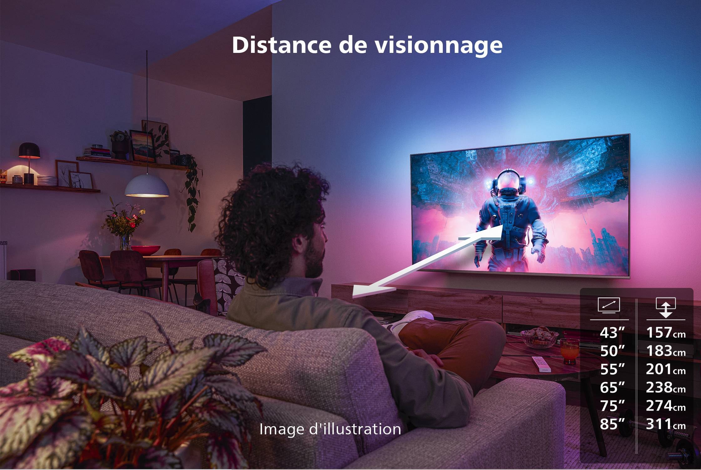 TV LED 4K 139 cm PHILIPS Ultra HD Ambilight 55" - 55PUS8349 TV LED 4K 139 cm PHILIPS Ultra HD Ambilight 55" - 55PUS8349