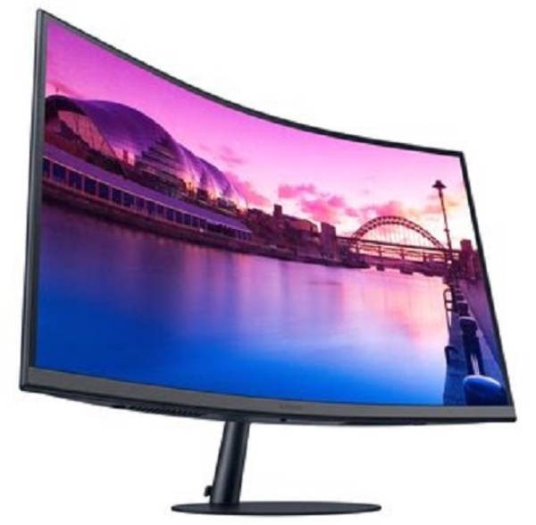 Ecran 32 pouces Full HD SAMSUNG , Incurvé, 32", VA, 75Hz, 4ms, Noir - LS32C390EAUXEN