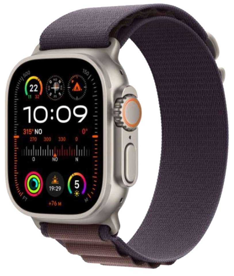 Montre connectée APPLE Apple Watch Ultra 2 GPS + Cellular 49 mm - WATCHULTRA2-MRER3NF