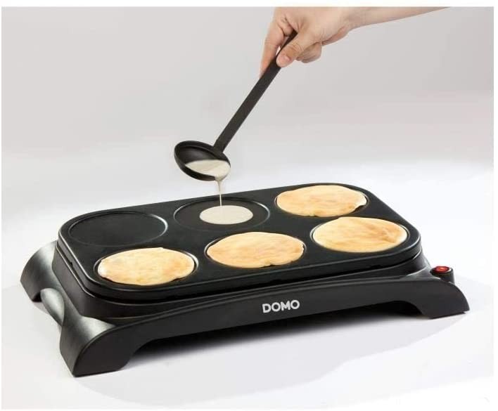 Crêpière DOMO 1000W 6 empreintes - DO8710W