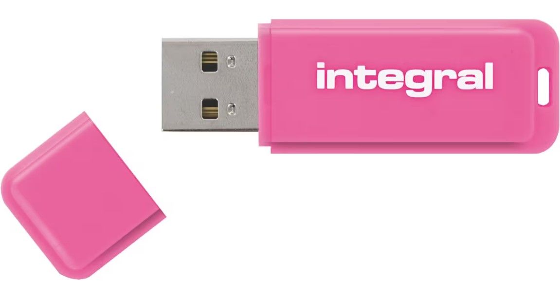 Clé USB INTEGRAL 32Go Rose NEONROSE32GB