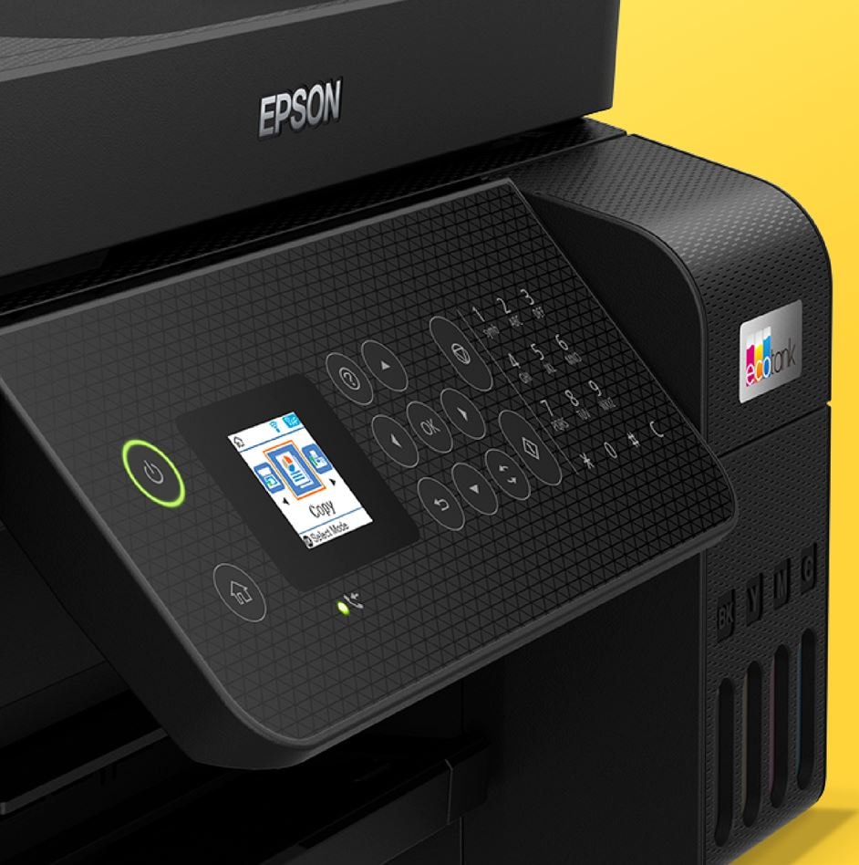 Imprimante multifonction réservoir d'encre EPSON Imprimante multifonction jet d'encre EcoTank ET4800 Noire - ECOTANK-ET4800