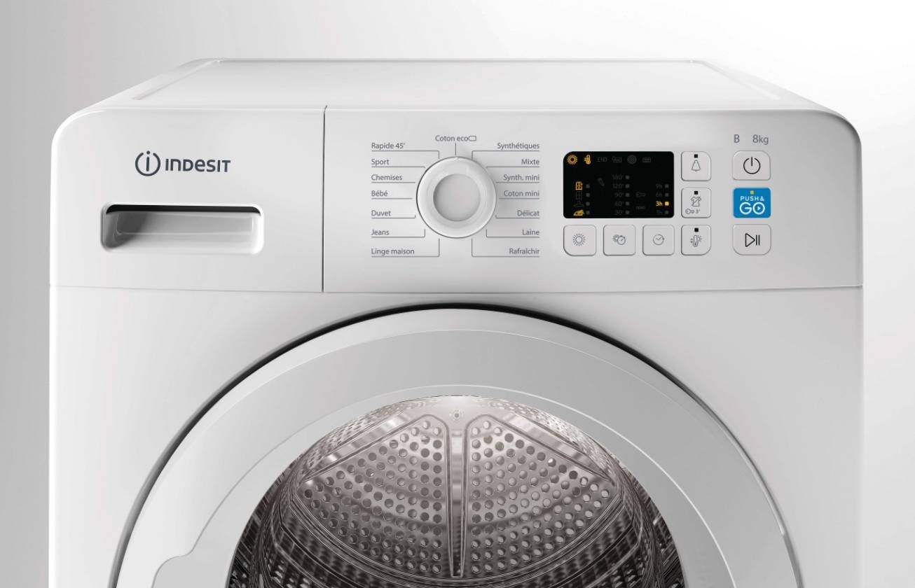 Sèche linge Condensation INDESIT 8kg Blanc - YTCM108BFR1
