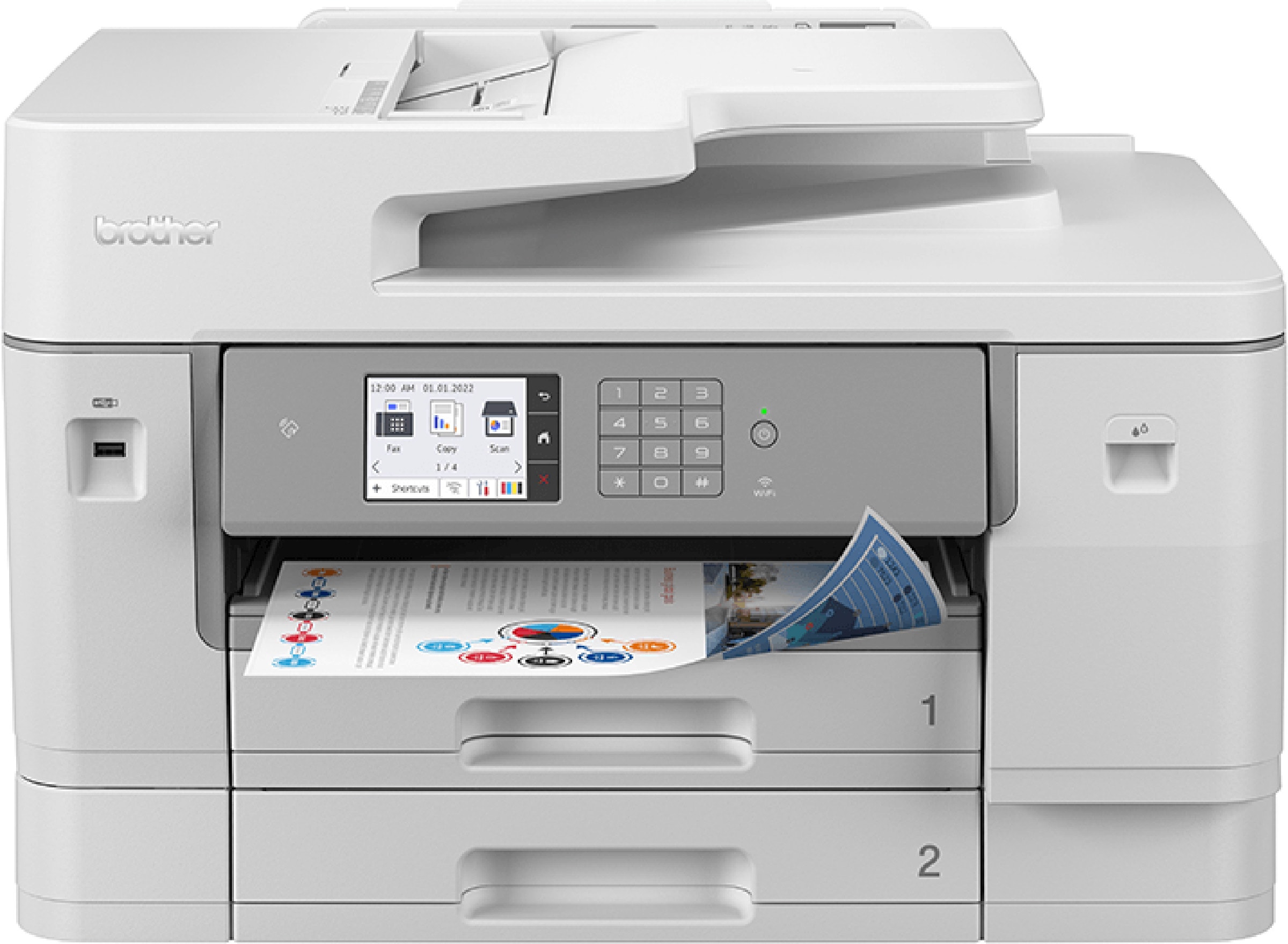 Imprimante multifonction jet d'encre BROTHER  MFCJ6955DWRE1