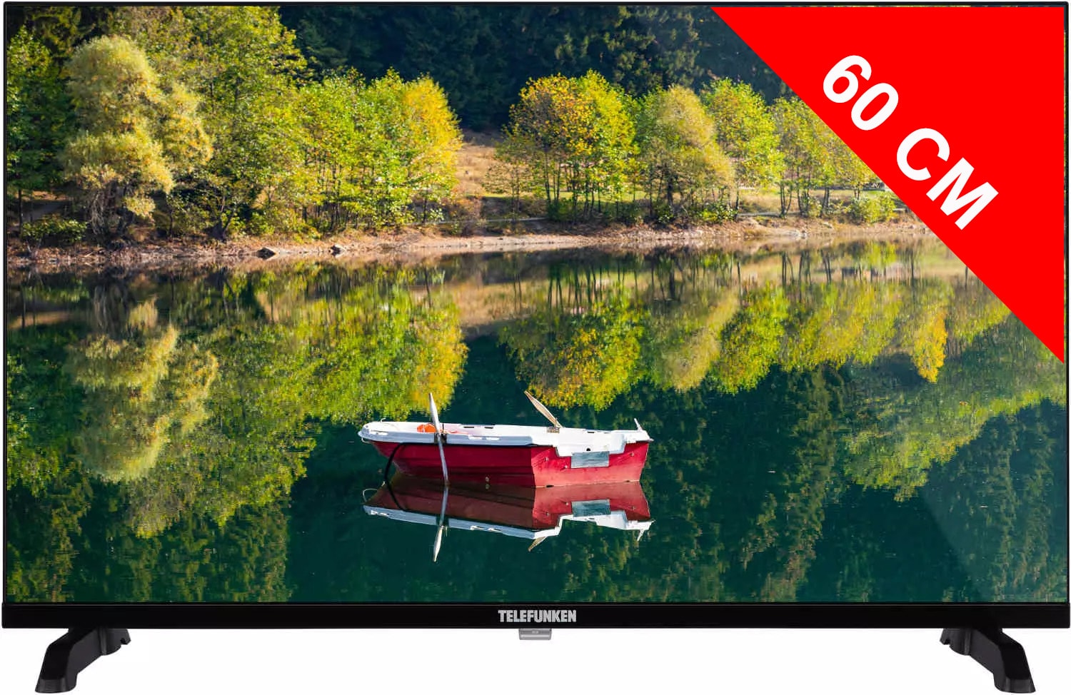 TV LED 60 cm TELEFUNKEN 24'' HDTV 50Hz Noir TFK24GPD25B