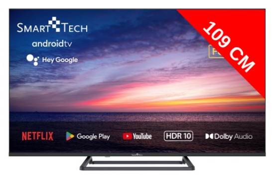 SMART TECH TV LED Full HD 109 cm  - 43FA10V3