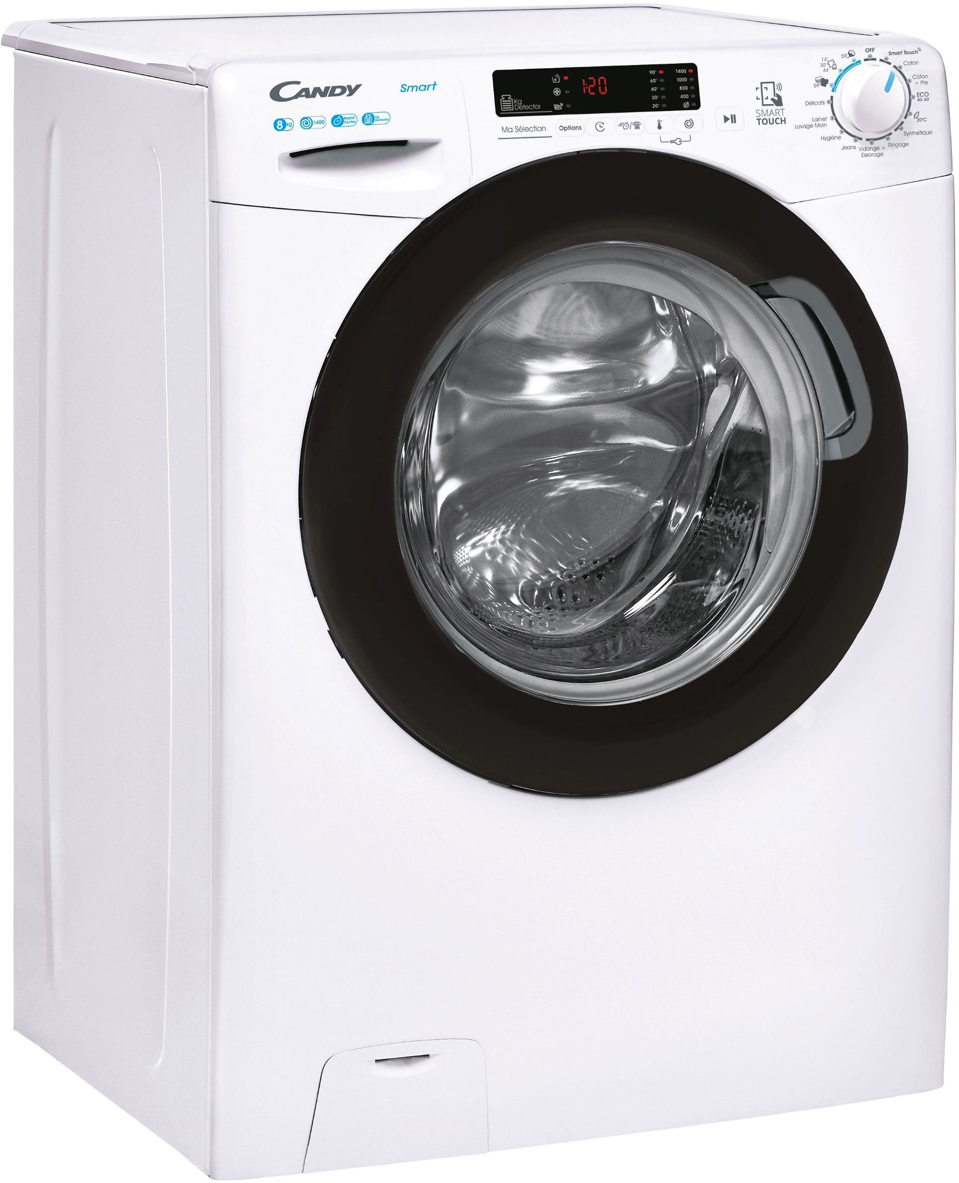 Lave linge Frontal CANDY - CS1482DWB4/1-47 Lave linge Frontal CANDY - CS1482DWB4/1-47