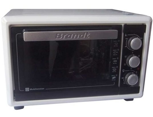 BRANDT Mini four Multifonction 1380W 16L Blanc  FC160MW