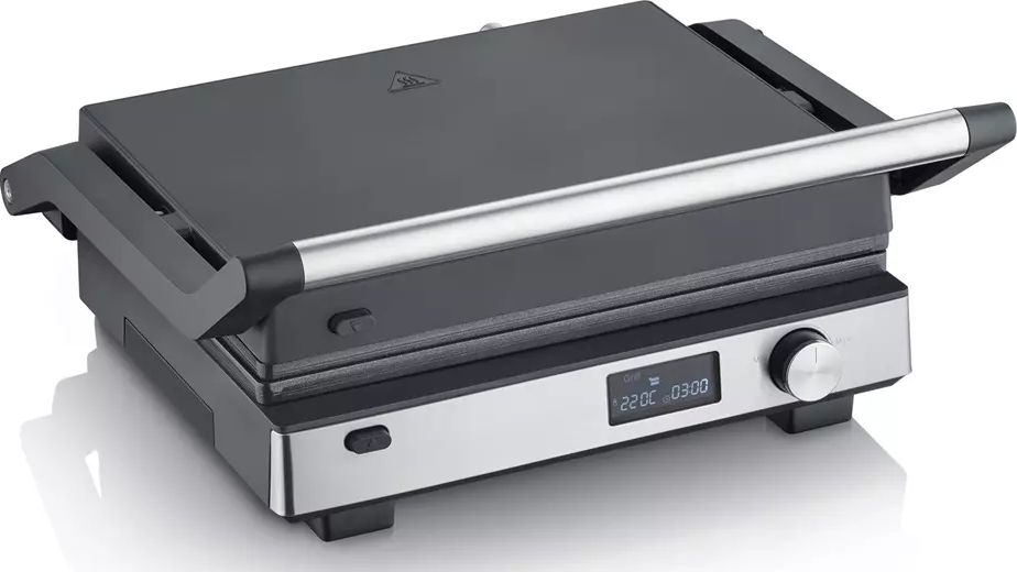Grill viandes SEVERIN 29x23cm Inox Gris KG2380
