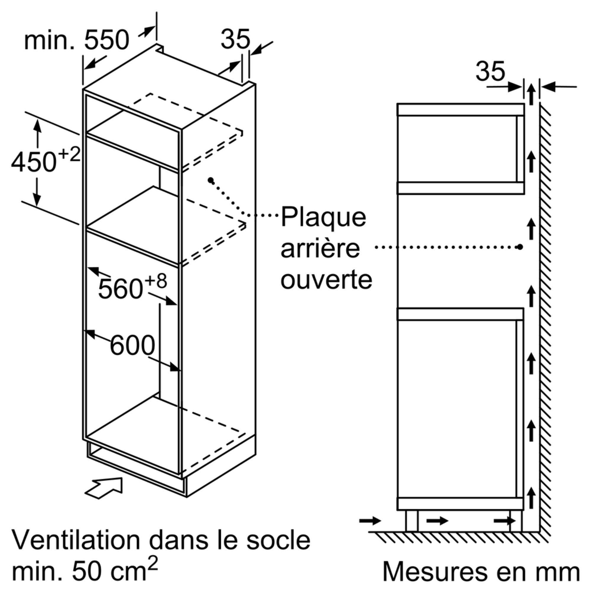 Micro ondes Combiné SIEMENS 900W, 44L, Noir - CM585AGS1 Micro ondes Combiné SIEMENS 900W, 44L, Noir - CM585AGS1