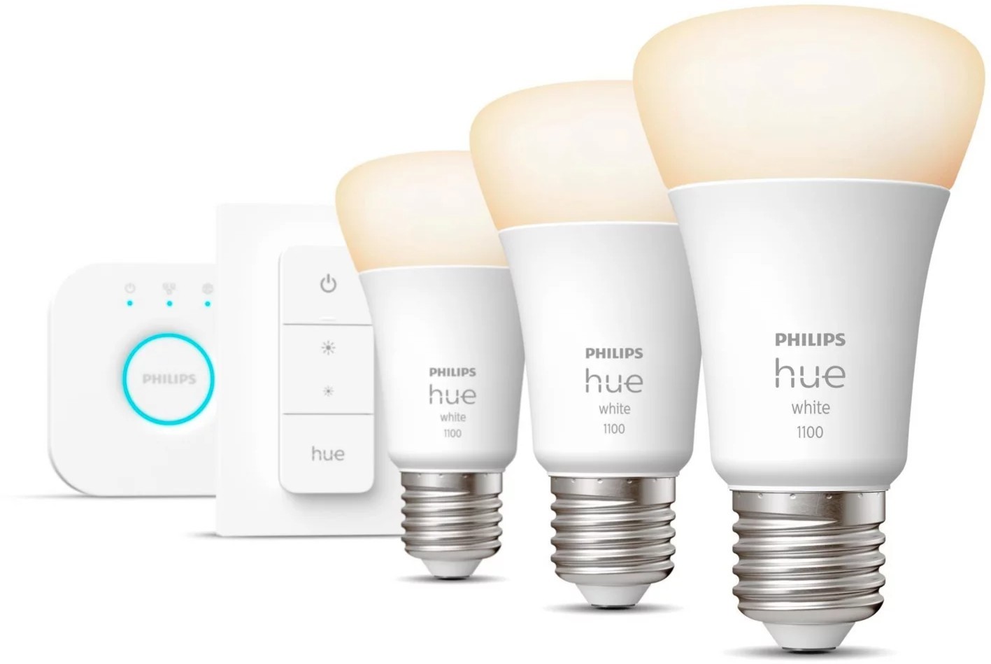 PHILIPS HUE Lumière connectée   HUE-KIT-W3E27