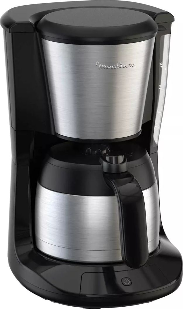 Cafetière MOULINEX Isotherme 0.9L 12 tasses Inox - FT5S0DE0