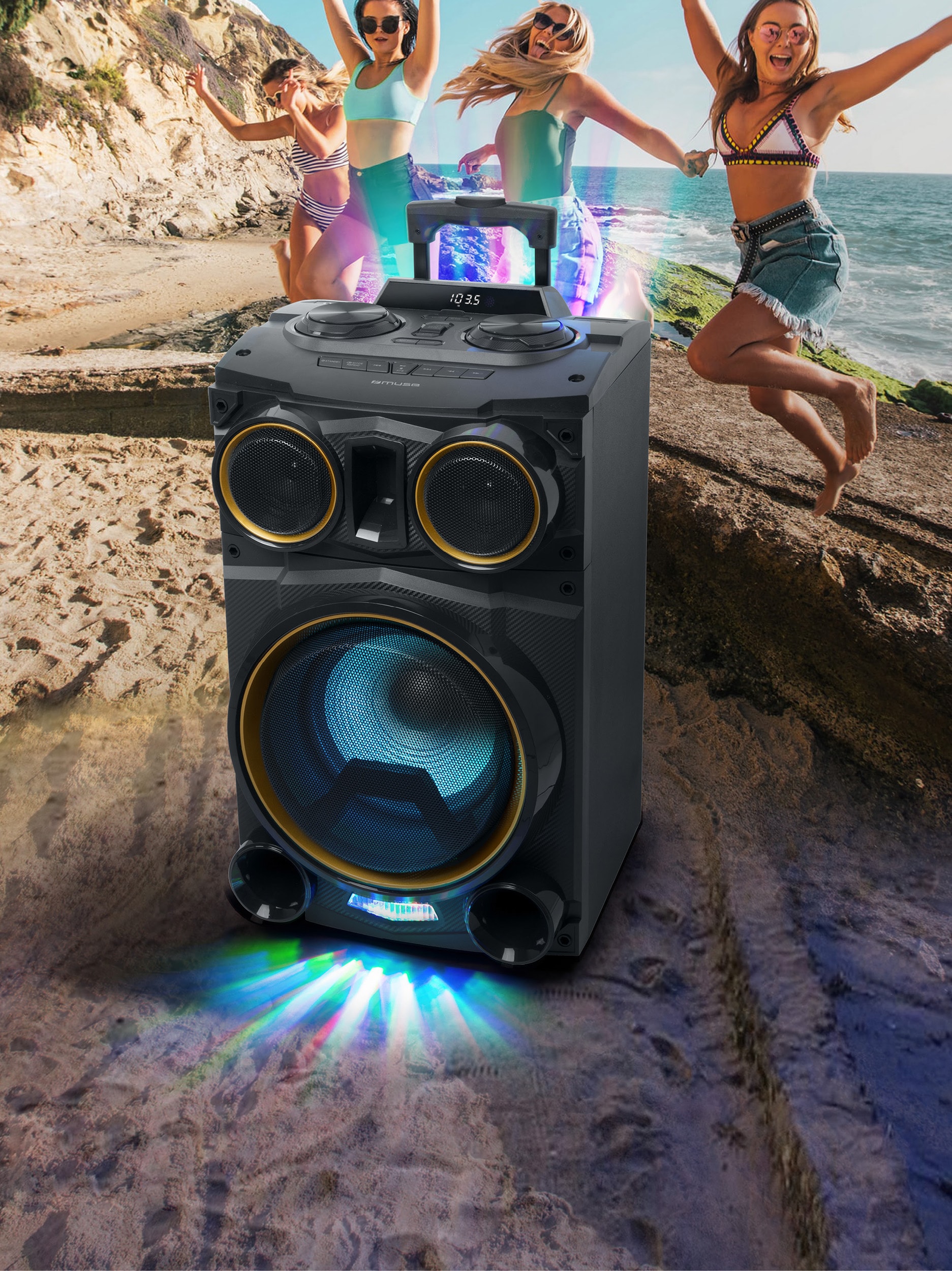 Enceinte sono portable MUSE  - M-1938DJ