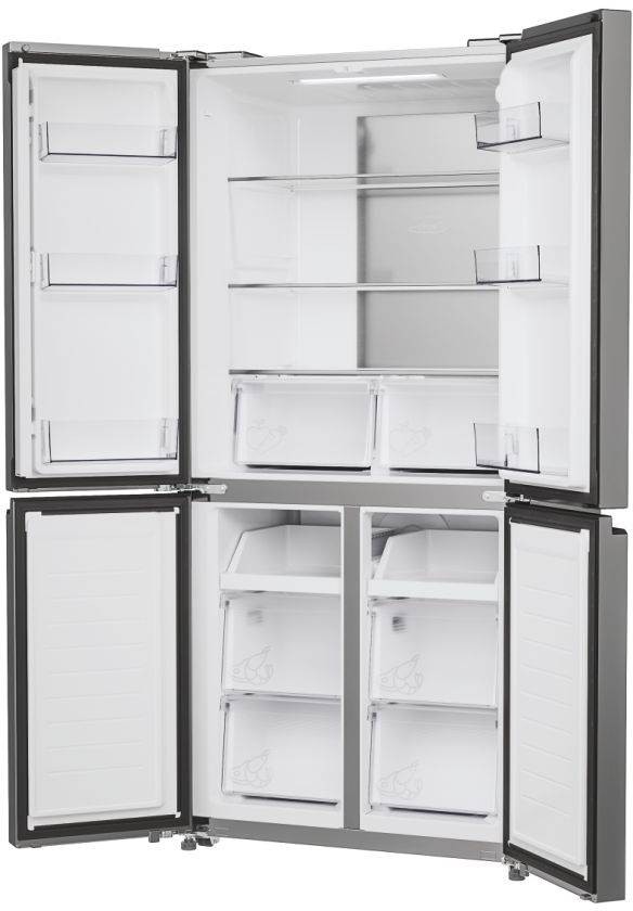 Réfrigérateur 4 portes CANDY 463L No Frost Noir - CFQQ5T817EPS