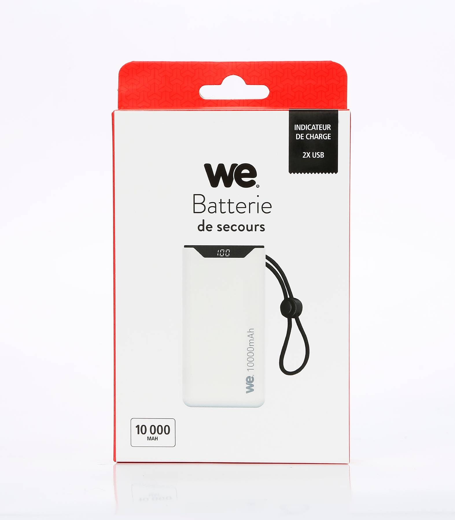 WE Batterie WEBATT10000USBAUSBCB