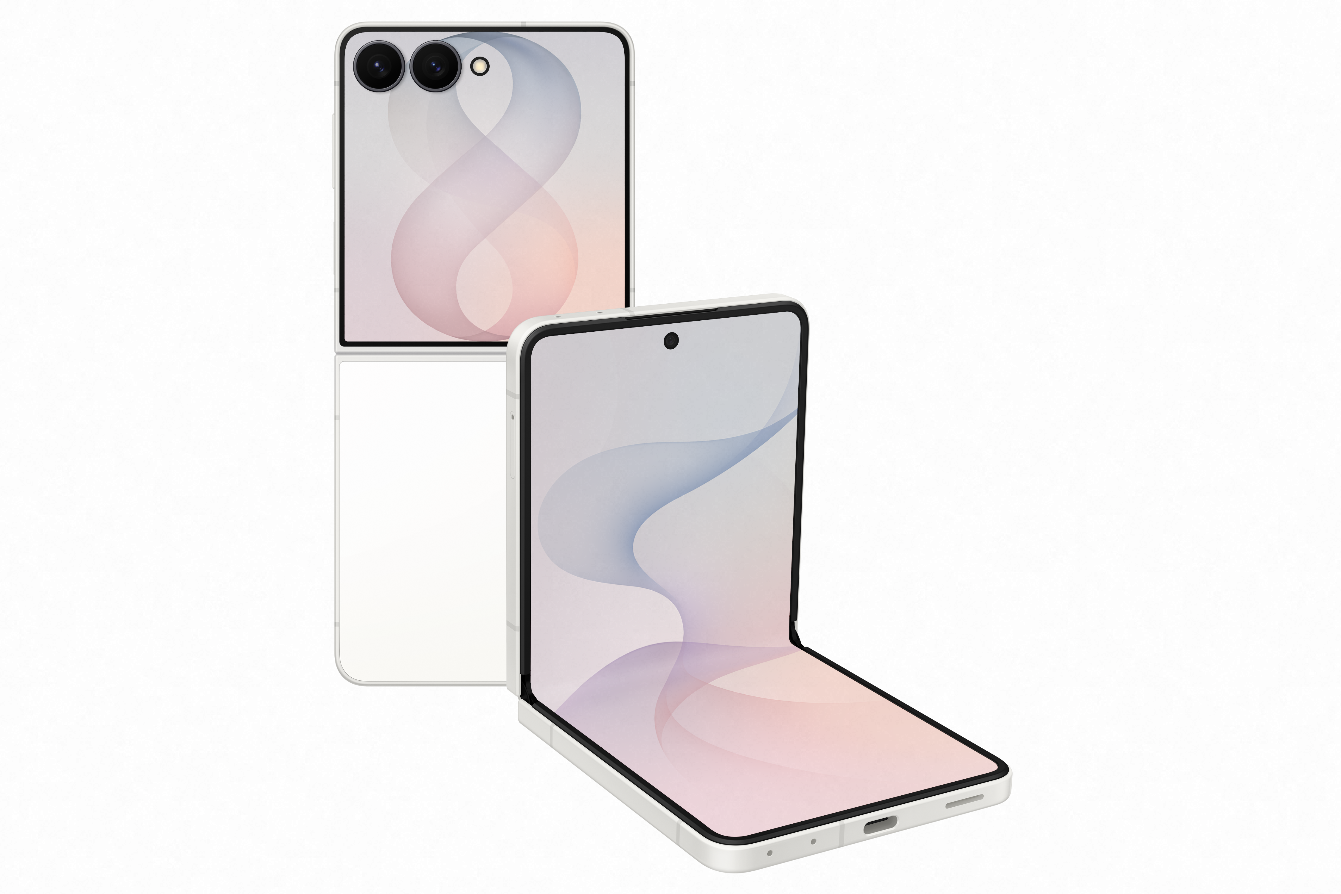 Galaxy Z Flip8 256Go Blanc SAMSUNG  - SM-F776BZWGEUB