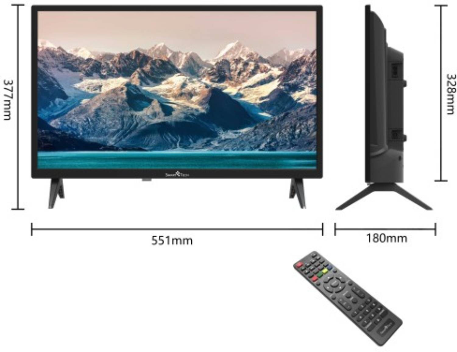 TV LCD 80 cm SMART TECH - 32HN10T2 TV LCD 80 cm SMART TECH - 32HN10T2