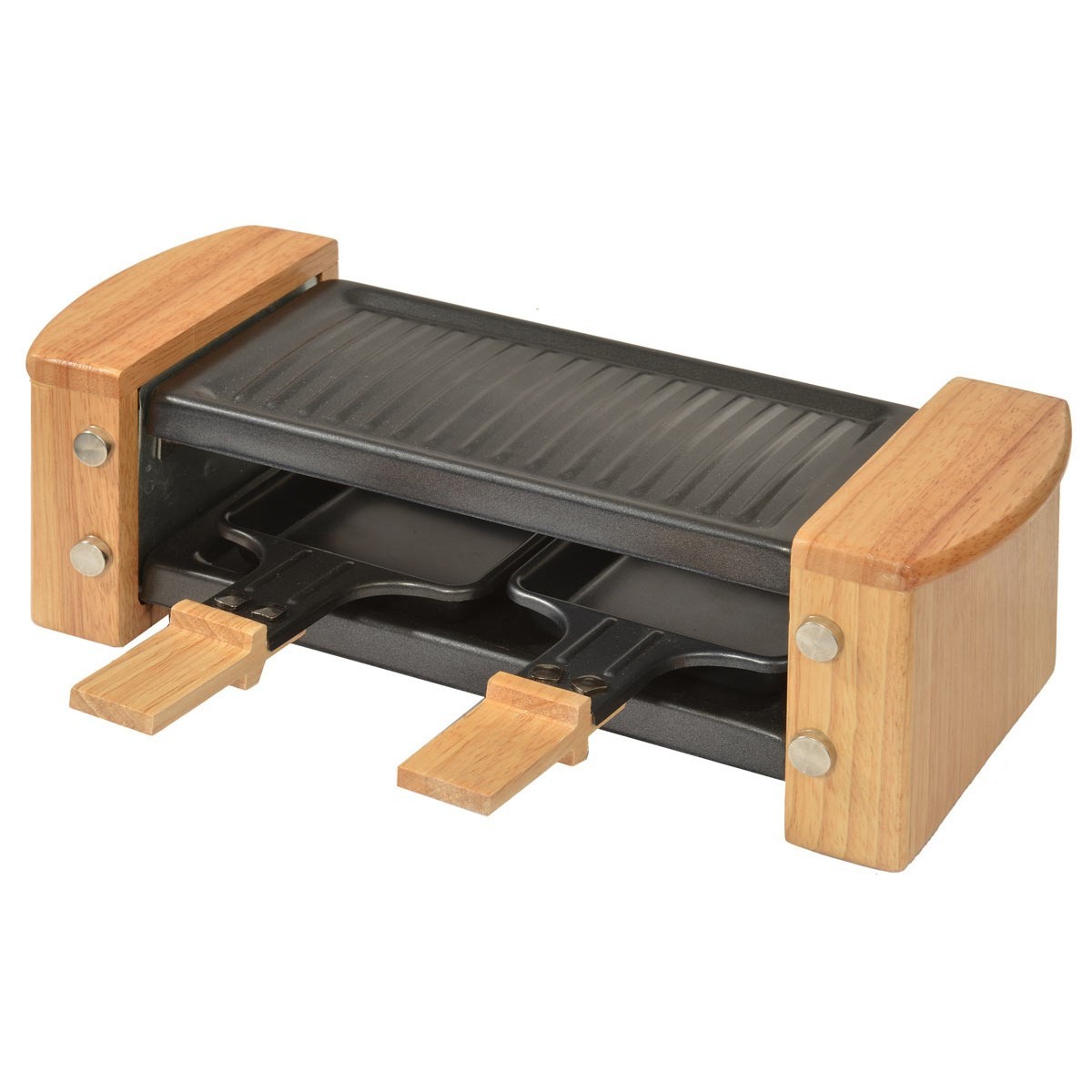 KITCHEN CHEF Raclette Multifonction 350W - KCWOOD2