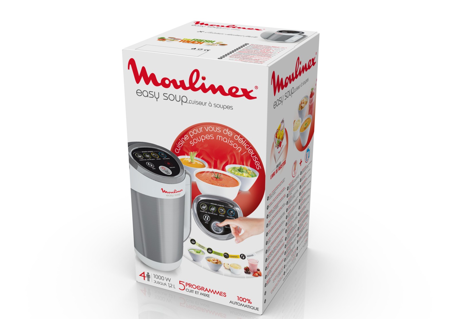 MOULINEX Blender chauffant  - LM841B10