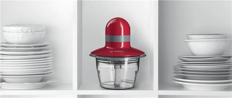 Hachoir BOSCH Bol 0,8L 400W Rouge - MMR08R2