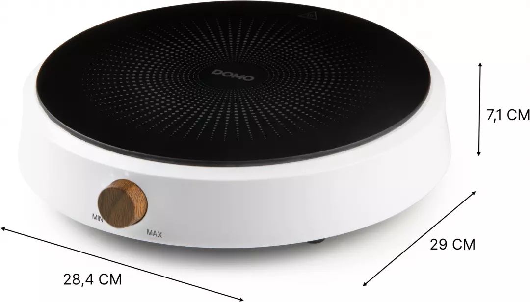 Réchaud induction DOMO 1 foyer 2000W - DO30112IP