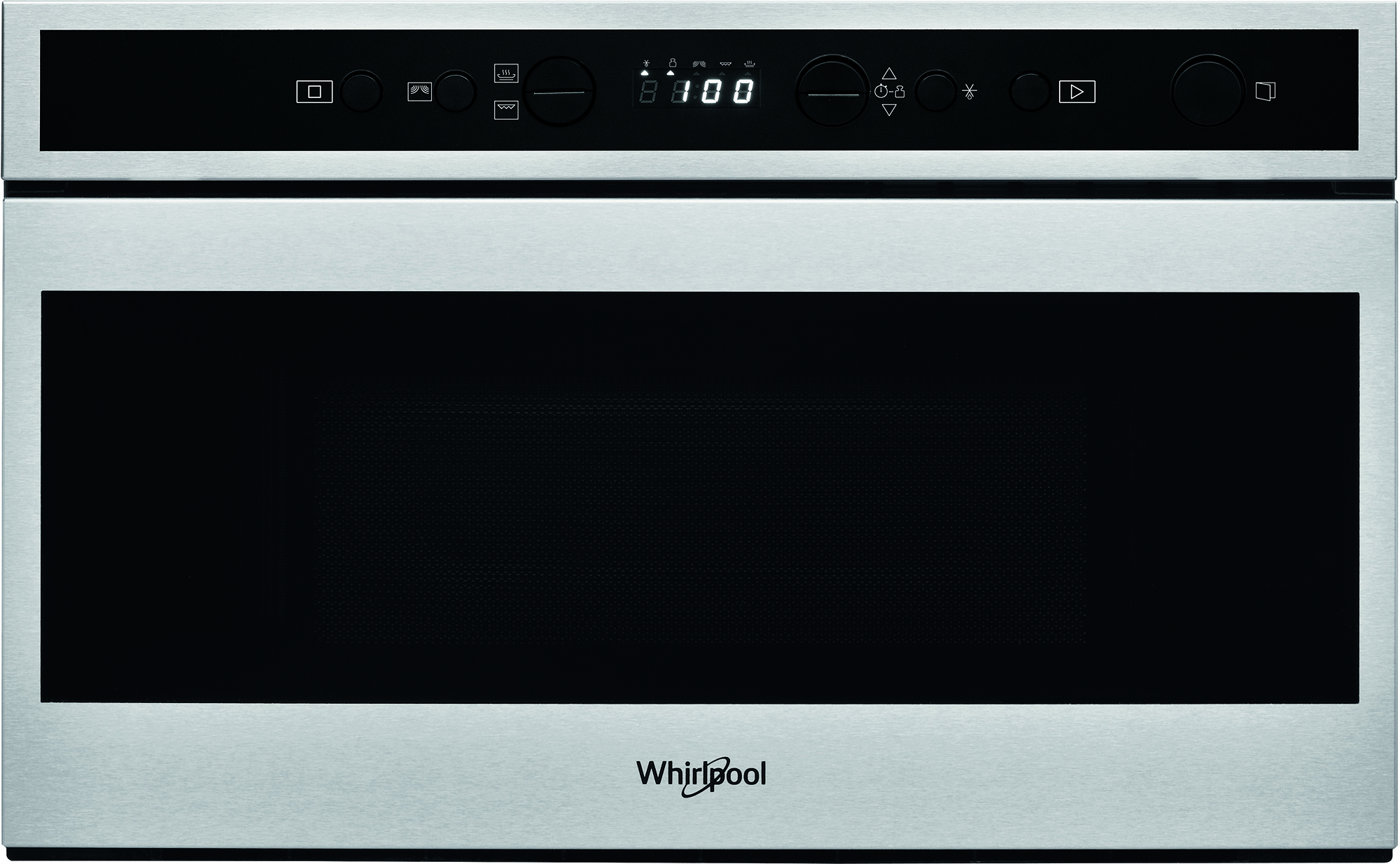 WHIRLPOOL Micro ondes Grill Encastrable Jet Defrost 750W 22L Inox