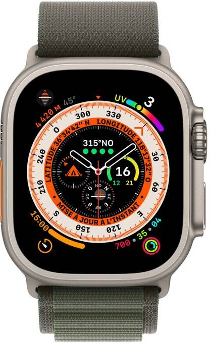 Montre connectée APPLE Ultra GPS + Cellular 49mm - WATCHULTRA-MQFN3NF