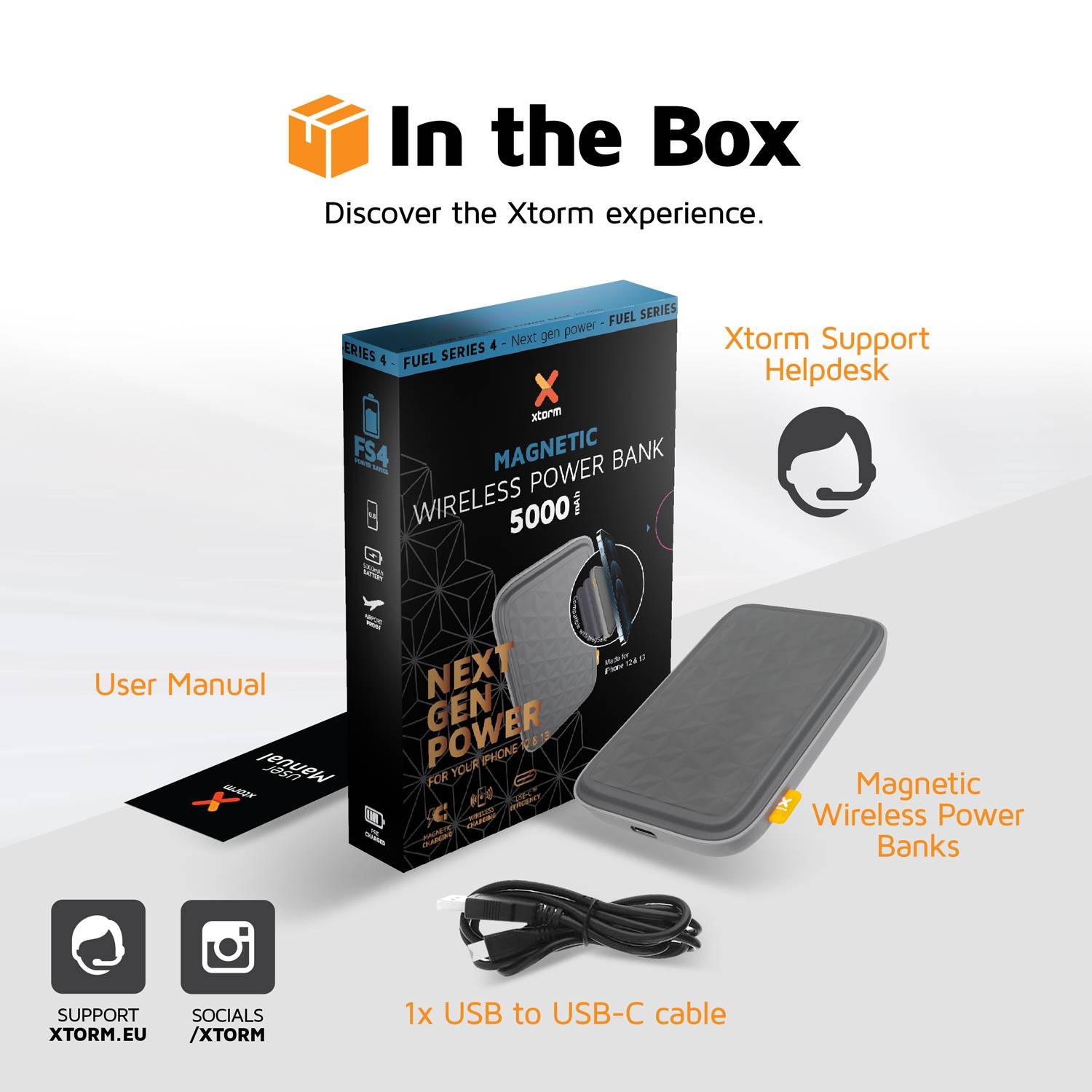 Chargeur secteur XTORM  - FS400U