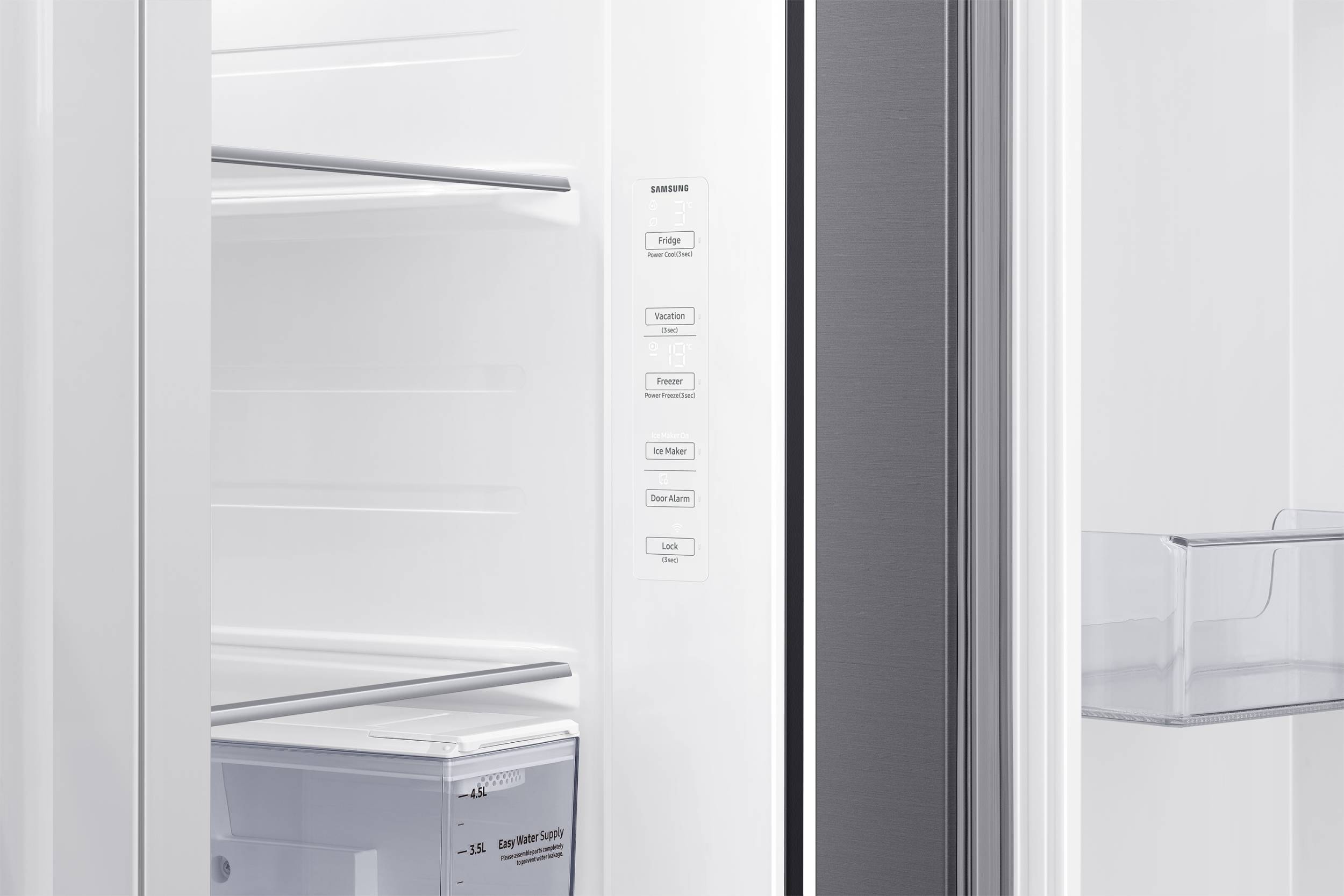 Réfrigérateur side by side SAMSUNG , Froid ventilé, 635L, Inox - RS64DG53R3S9 Réfrigérateur side by side SAMSUNG , Froid ventilé, 635L, Inox - RS64DG53R3S9