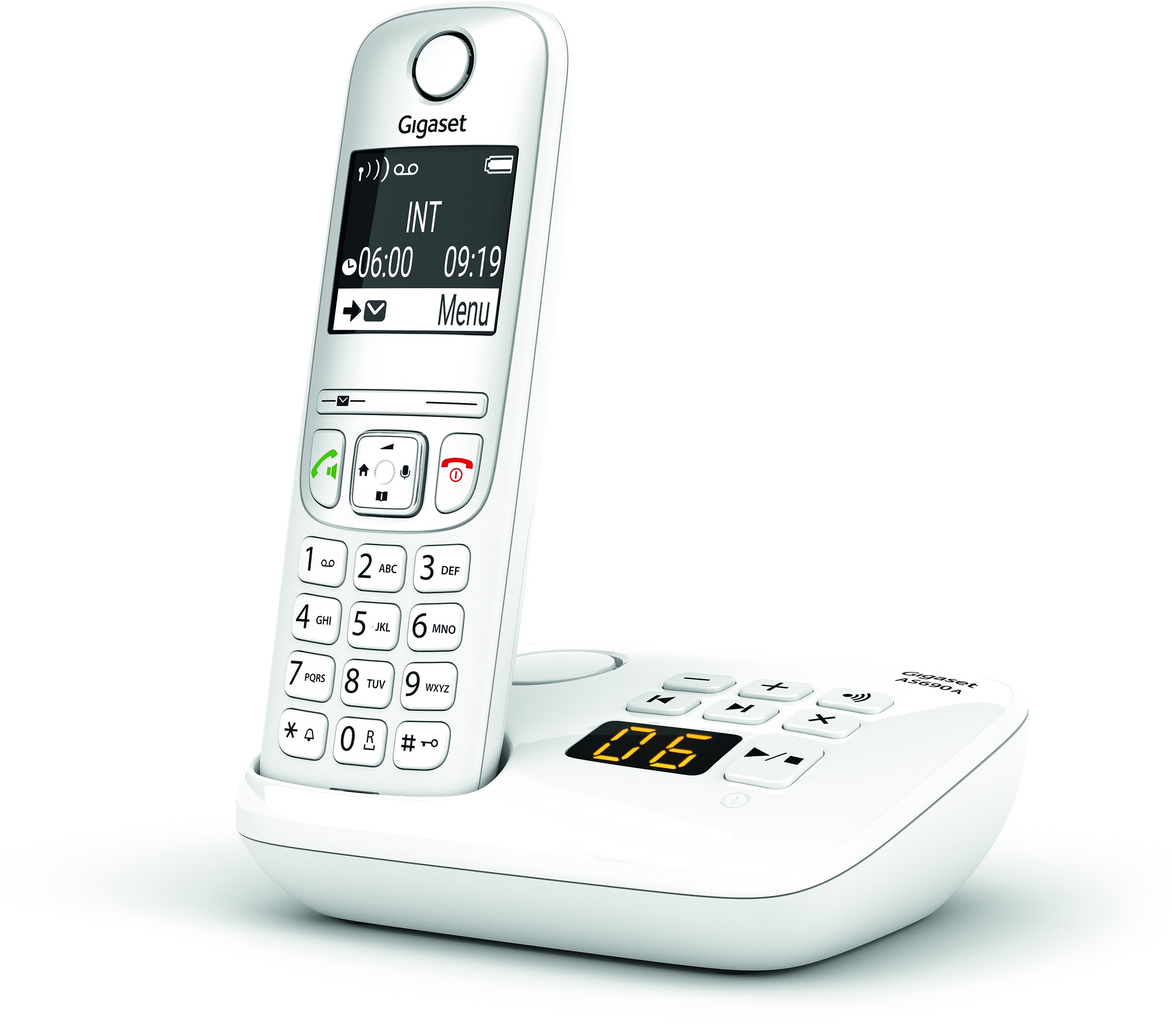 Téléphone sans fil GIGASET AS690A Blanc GIGAAS690ABLANC