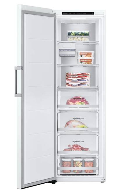 Congélateur armoire LG Compresseur Smart Inverter Smart Diagnosi 324L Blanc - GFT61SWCSE Congélateur armoire LG Compresseur Smart Inverter Smart Diagnosi 324L Blanc - GFT61SWCSE