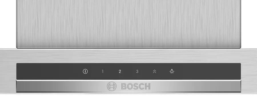 Hotte decorative murale BOSCH Serie 4 TouchControl 60dB 60cm Inox - DWB66IM50
