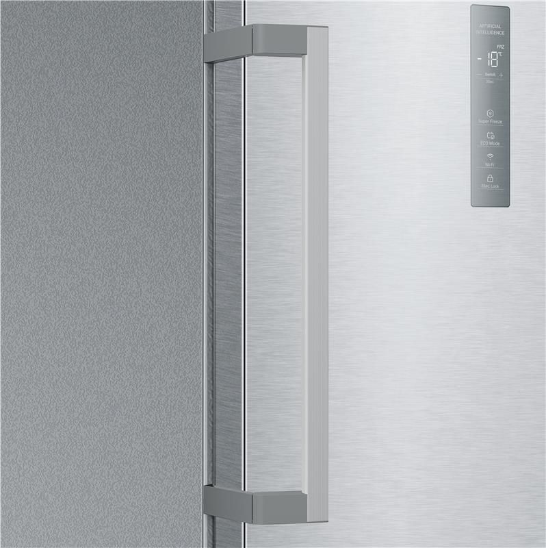 Congélateur armoire HAIER 226L No Frost Inox - H4F226SEH1