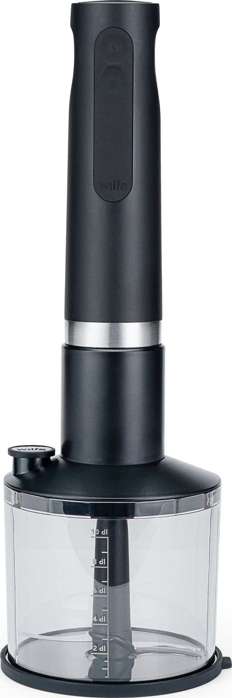 Mixeur WILFA 2 Bols Fouet Hachoir 1000W Noir - IM4B-1000FP