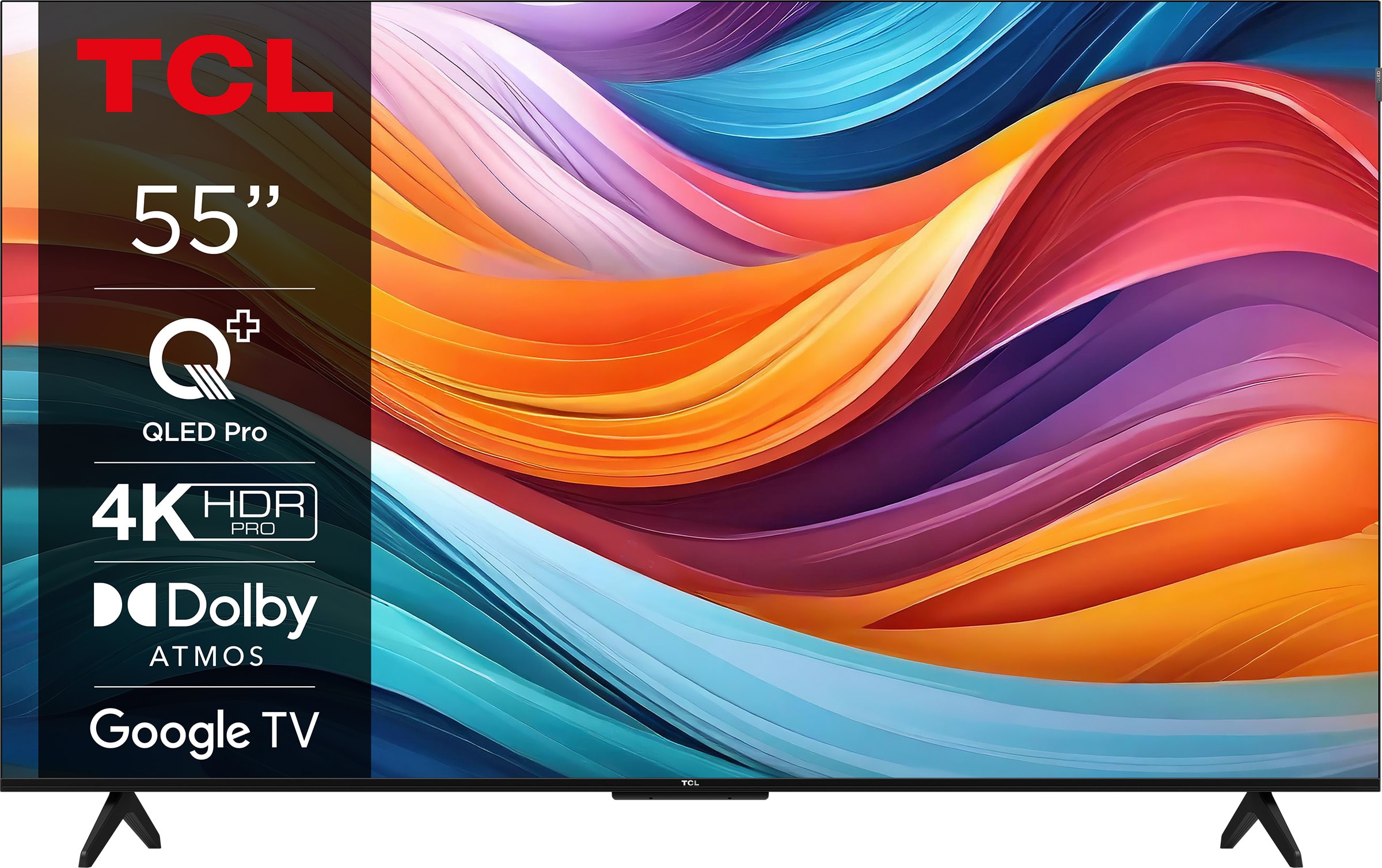 TV QLED 4K 139 cm TCL , Google TV, 55" - 55T7B TV QLED 4K 139 cm TCL , Google TV, 55" - 55T7B
