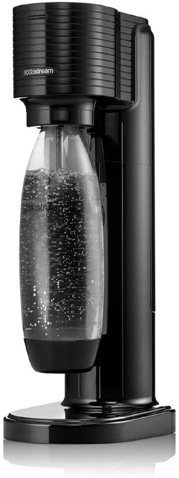 Machine à soda SODASTREAM 1 cylindre CO2 60L 1 bouteille 1L Noire - GAIA