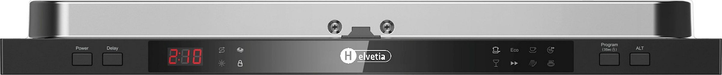 Lave vaisselle encastrable 60 cm HELVETIA 13 couverts 47dB Noir - HV6GF1347E1