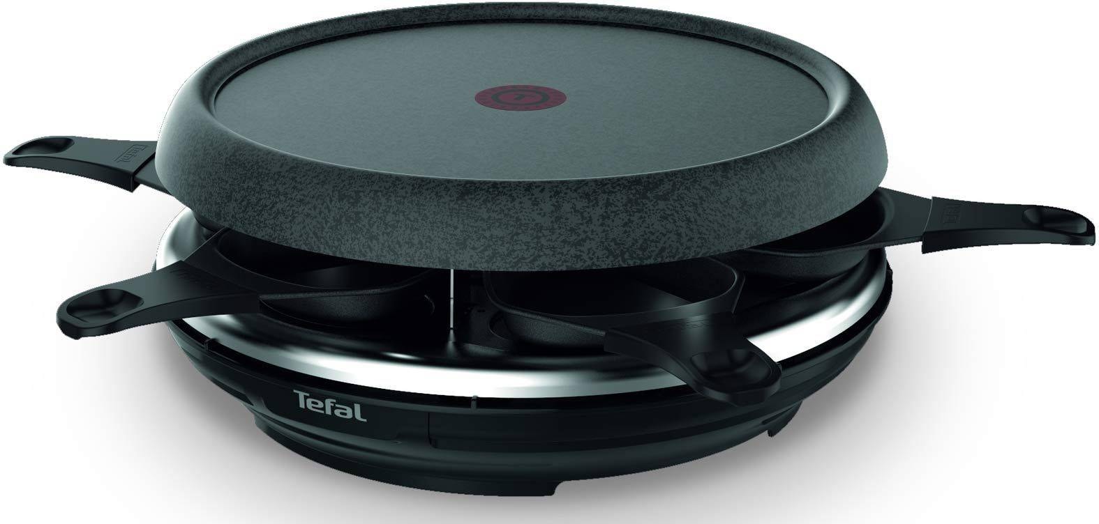Raclette Multifonction TEFAL 6 personnes 850W Noir RE12C812