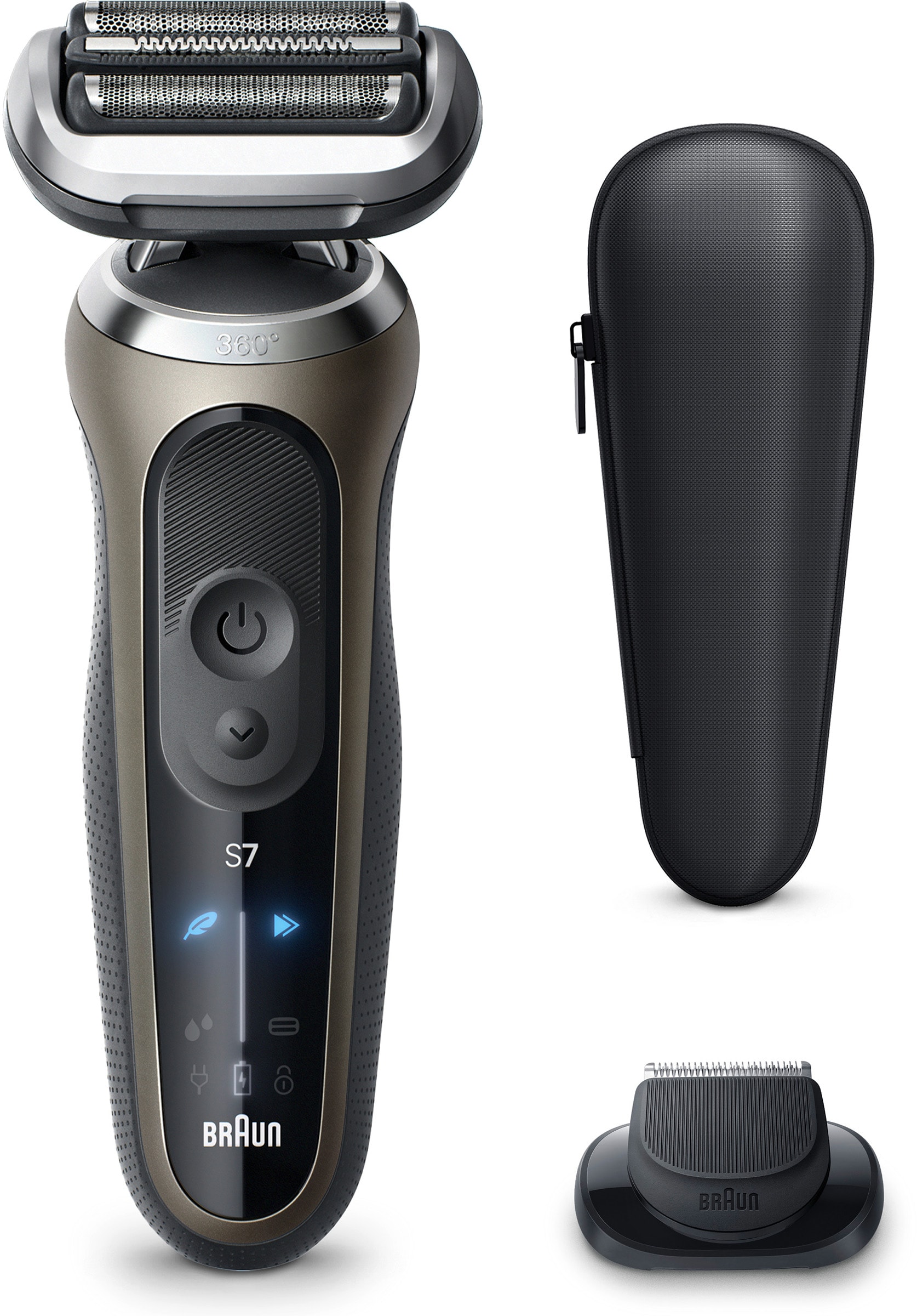Rasoir électrique BRAUN SkinFlex 360° SensoAdapt Wet & Dry 72-C1200S