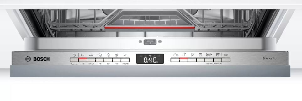 Lave vaisselle tout integrable 60 cm BOSCH Série 4 Home connect 14 couverts - SMV4HCX60E