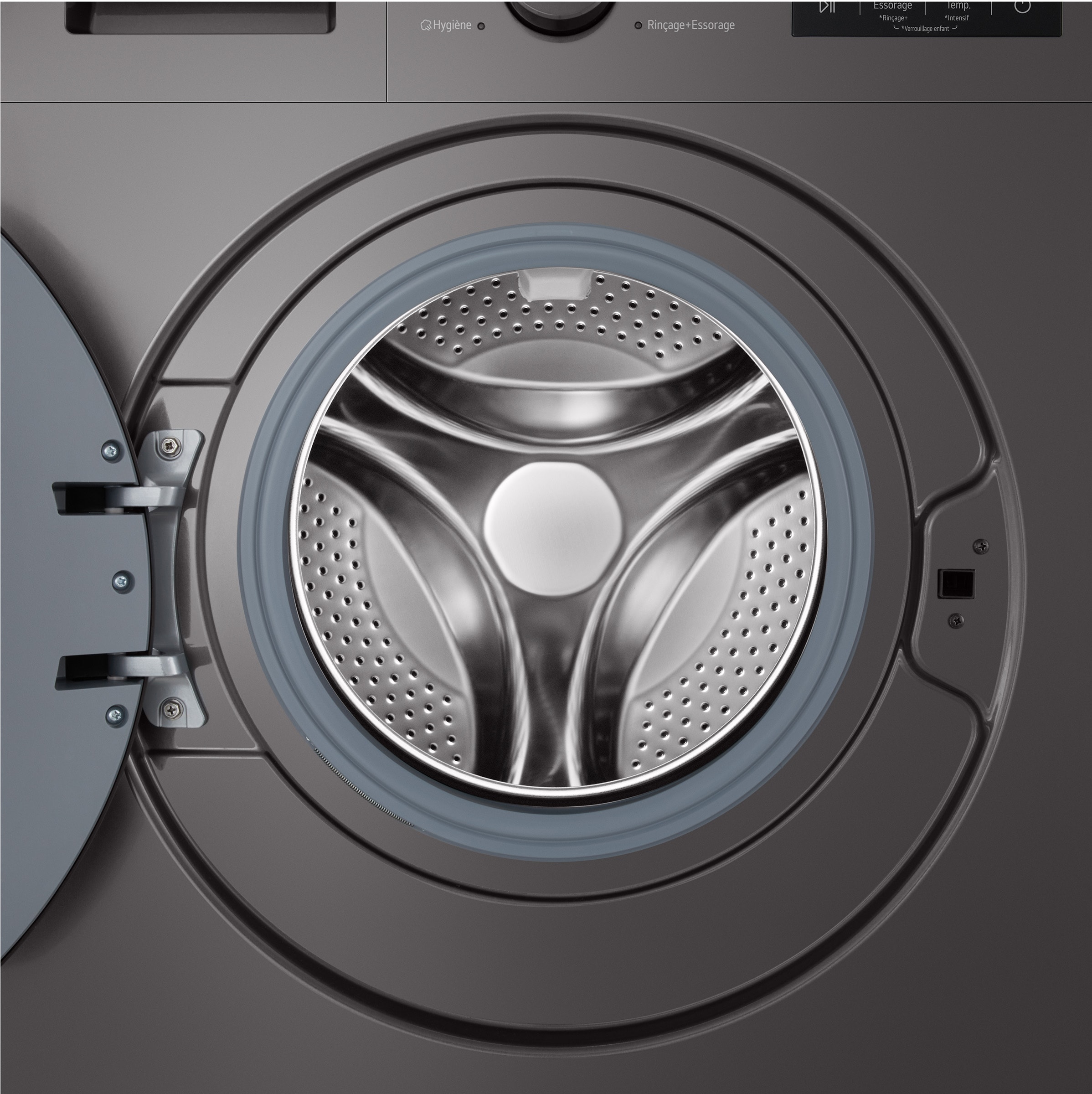 Lave linge Frontal LG , 1400 tr/min, 8kg, Gris - F84N14SLS Lave linge Frontal LG , 1400 tr/min, 8kg, Gris - F84N14SLS