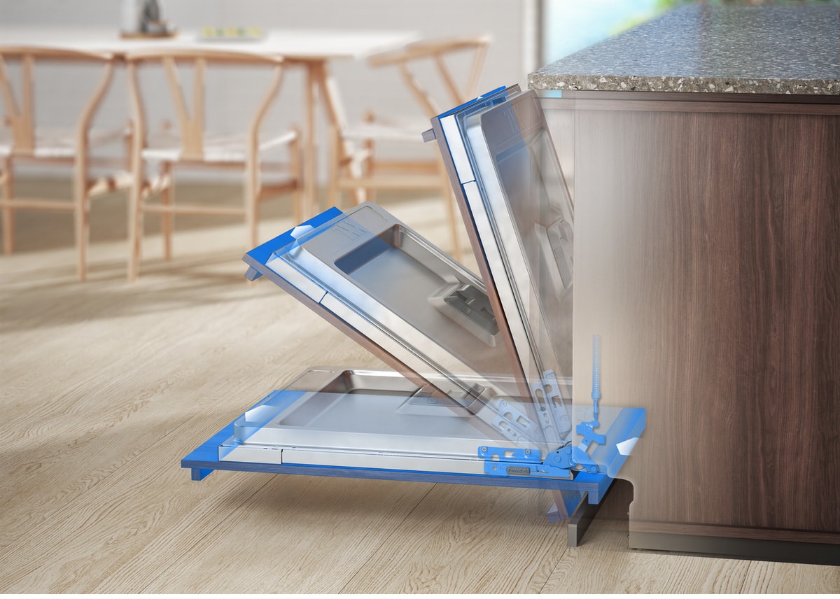Lave vaisselle tout integrable 45 cm ELECTROLUX Moteur inverter 9 couverts 44dB Blanc - KEGB2310L