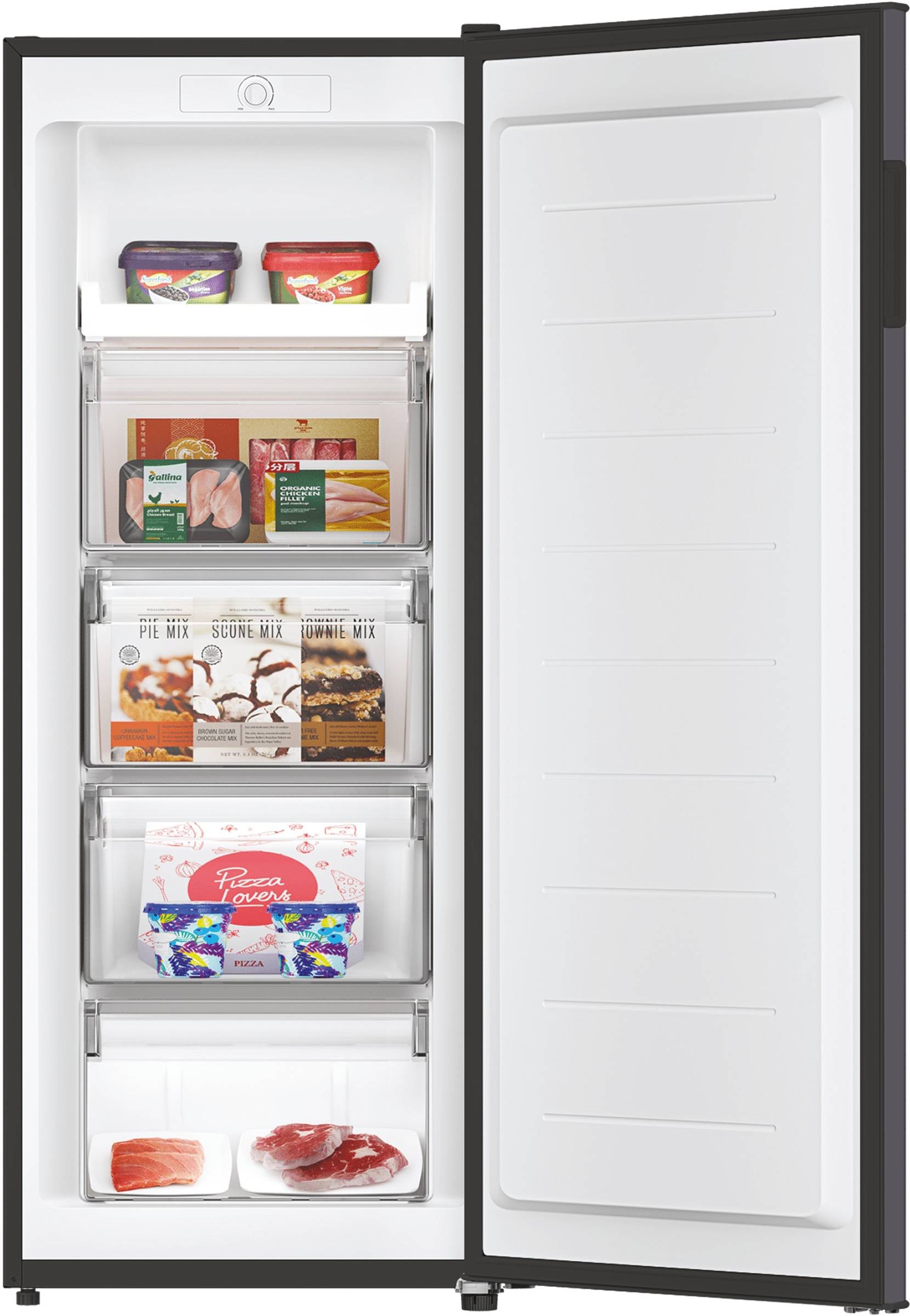 Congélateur armoire CANDY Froid Low Frost 163L Inox - CUQS513ES
